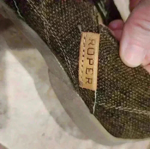 New no box Women's Roper slipon moccasin loafers w/ SW color pattern, $30, sz 8 - Picture 2 of 6